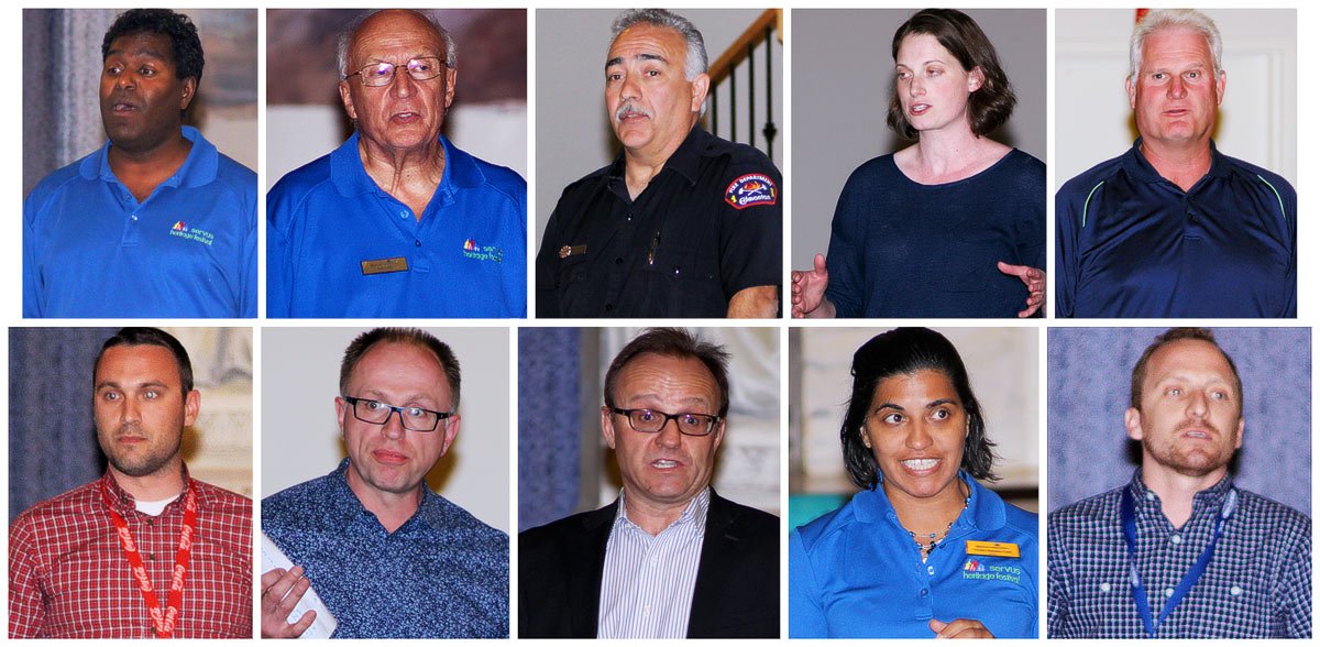Speakers at the preparatory meeting of the annual Edmonton Heritage Festival