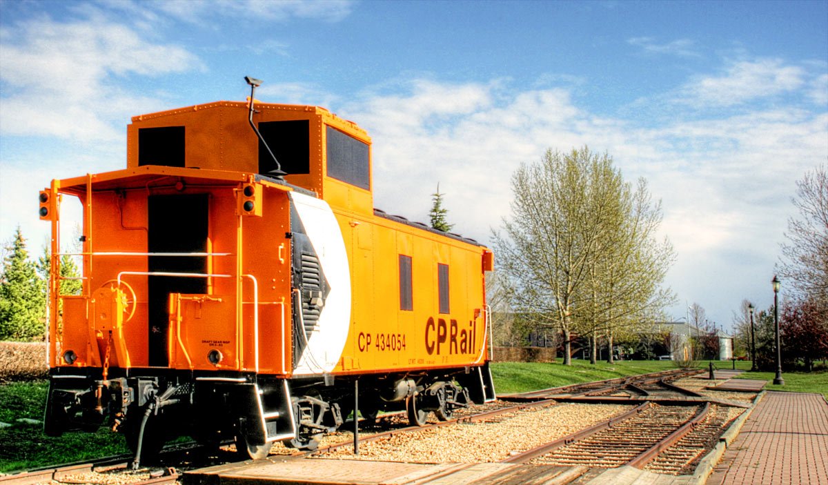 Rail Car in Edmonton