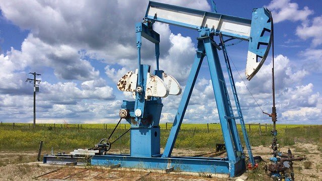 An orphan well site near Carstairs awaiting proper abandonment and reclamation